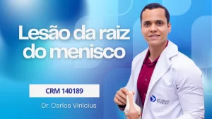 lesão da raiz do menisco